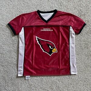 Youth XL Arizona Cardinals NFL Flag Football Reversible Jersey Red/White